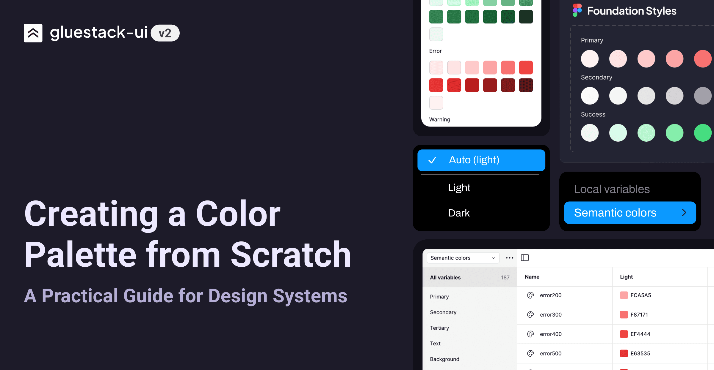 Creating a Color Palette from Scratch: A Practical Guide for Design Systems